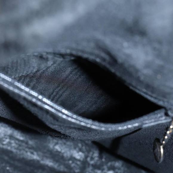 GUCCI Bamboo Hand Bag Leather 2way Black Auth th5241 - Picture 11 of 16